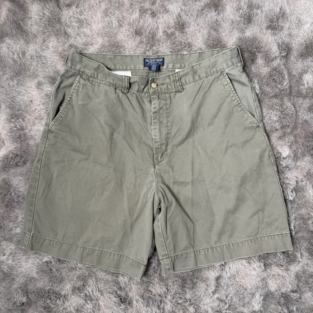 Polo Jeans Company Ralph Lauren Military Green Shorts Size 34